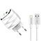 شارژر دیواری باوین مدل PC527Y به همراه کابل تبدیل لایتنینگ